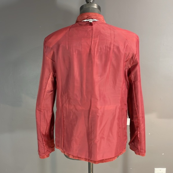 Classic Nygard suede leather jacket size medium lovely earthy rose shade - Picture 14 of 17